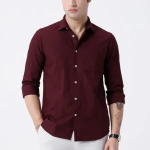 TWILIGHT BASICS COTTON CREPE SHIRT
